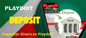 Depositar dinero Playdoit