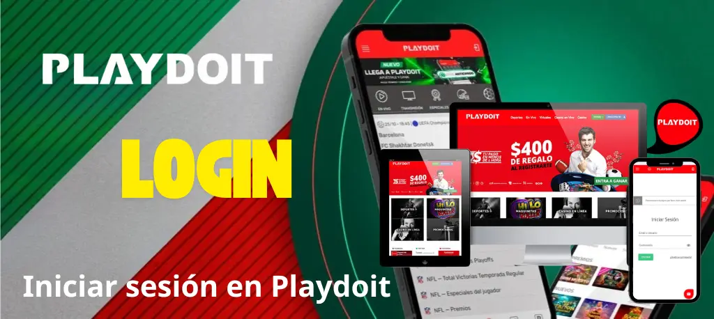 Iniciar sesión en Playdoit